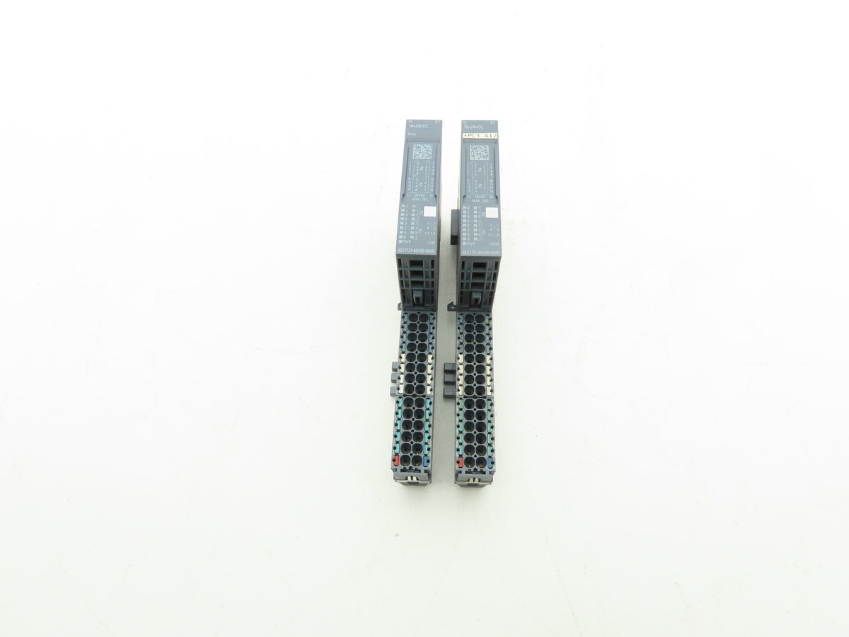 Siemens 6ES7 131-6BH00-0BA0 SIMATIC ET200SP Digital Input DI 16x 24VDC Lot of 2