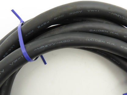 Kawasaki 50979-1999 L07 Robot Machine Motor Control Cable 23 Ft Rev B F1