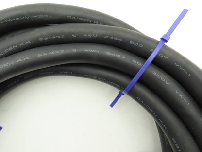 Kawasaki 50979-1999 L07 Robot Machine Motor Control Cable 23 Ft Rev B F1
