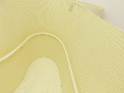 Cleated Incline Conveyor Belt 14"W x 15' Length Endless 3-Ply White Urethane