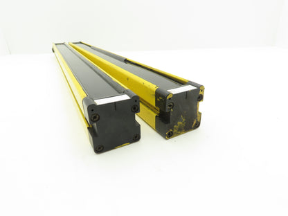Sick MGSS60-12 Safety Light Curtain 600mm Length Emitter/Receiver 1 Set of 2