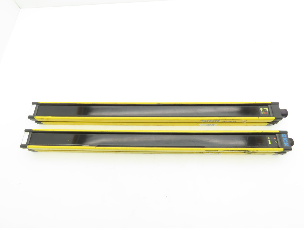 Sick MGSS60-12 Safety Light Curtain 600mm Length Emitter/Receiver 1 Set of 2