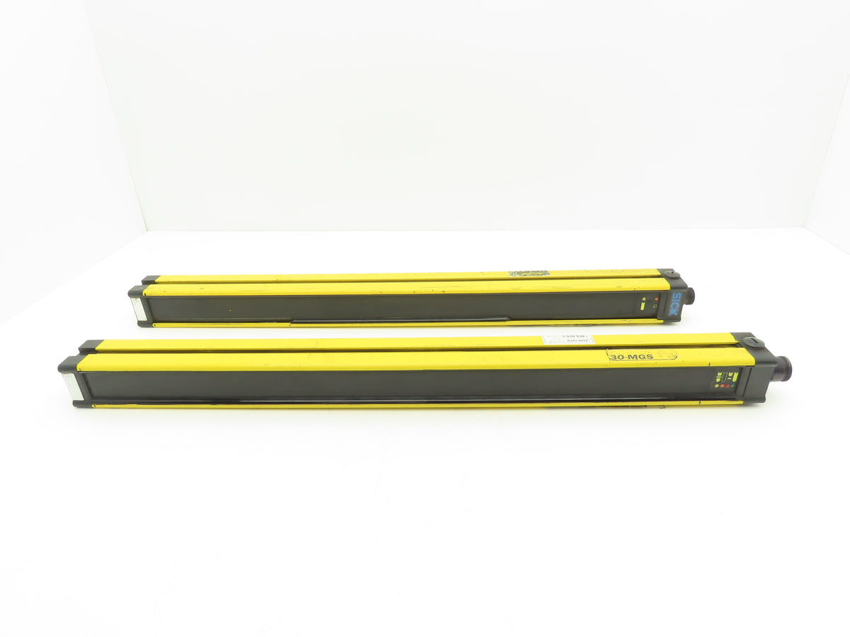 Sick MGSS60-12 Safety Light Curtain 600mm Length Emitter/Receiver 1 Set of 2