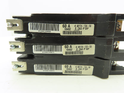 Square D EDB34060 Circuit Breaker 60A 480V 3 Pole 3Ph EDB 60 Amp