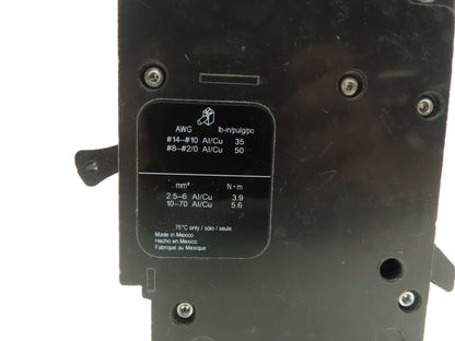 Square D EDB24050 Circuit Breaker 50A 480V 2 Pole EDB 50 Amp