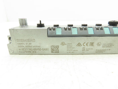 Siemens 6ES7 142-6BF50-0AB0 SIMATIC ET 200 8Pt Digital Output Module 4xM12 24VDC
