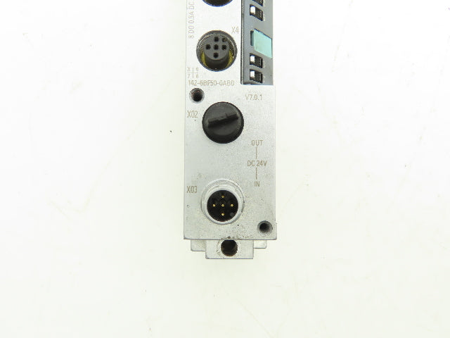 Siemens 6ES7 142-6BF50-0AB0 SIMATIC ET 200 8Pt Digital Output Module 4xM12 24VDC