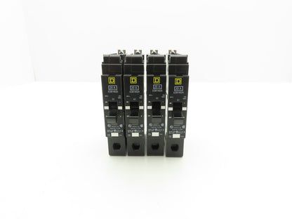Square D EDB14020 Bolt-On Circuit Breaker 20A 277V 1P 1PH EDB 20 AMP Lot of 4