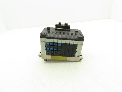 Festo CPV14-VI 8-Station 4 Valve Manifold 24VDC 161362 Interface CPV14-GE-DI01-8