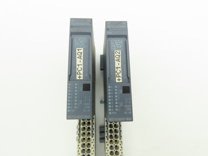 Siemens 6ES7 132-6BH01-0BA0 SIMATIC ET200SP DQ 16x Digital Output 24VDC Lot of 2