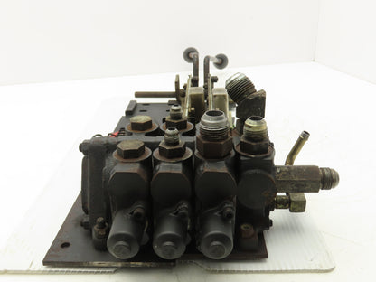 Yale Hydraulic 2-Spool 2 Lever Forklift Mast Control Valve Assembly Off ERC080