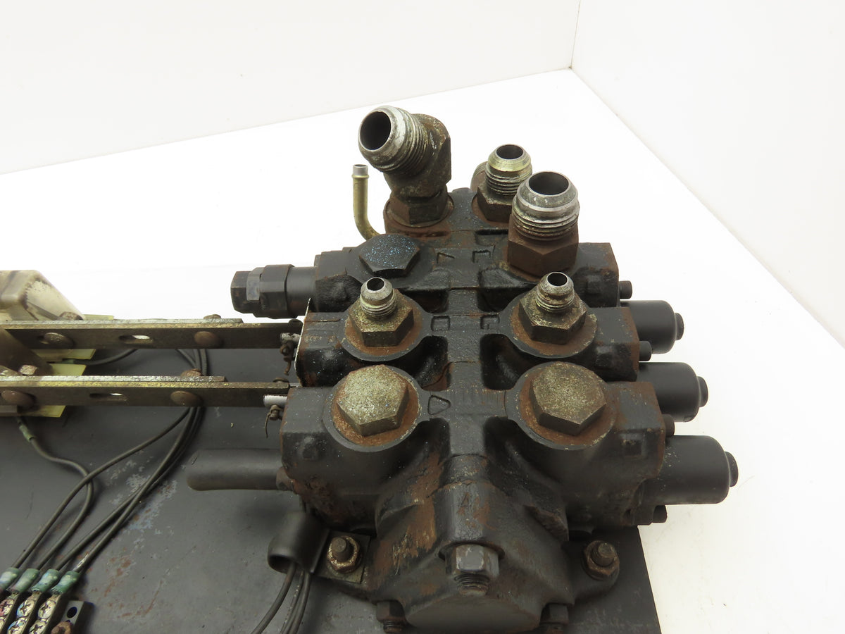 Yale Hydraulic 2-Spool 2 Lever Forklift Mast Control Valve Assembly Off ERC080