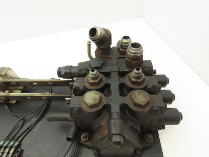 Yale Hydraulic 2-Spool 2 Lever Forklift Mast Control Valve Assembly Off ERC080