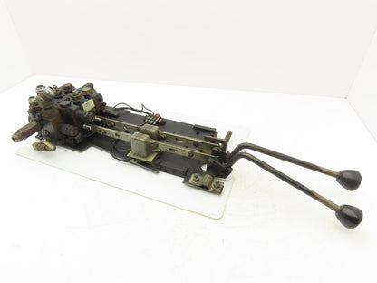 Yale Hydraulic 2-Spool 2 Lever Forklift Mast Control Valve Assembly Off ERC080