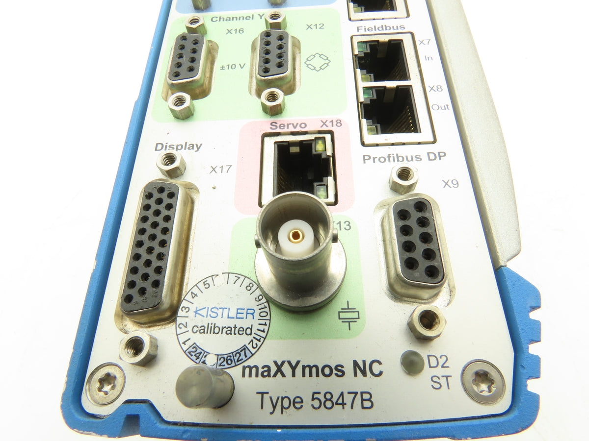 Kistler 5847B0 maXYmos NC Process Monitoring System MEM Measurement & Evaluation