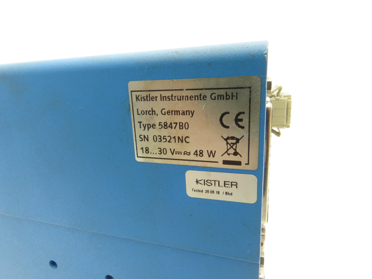 Kistler 5847B0 maXYmos NC Process Monitoring System MEM Measurement & Evaluation