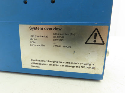 Kistler 5847B0 maXYmos NC Process Monitoring System MEM Measurement & Evaluation
