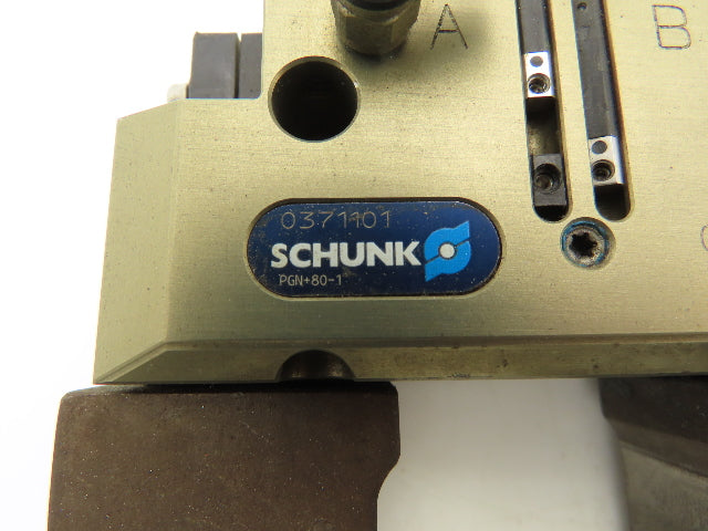 Schunk 0371101 PGN+80-1 Pneumatic Parallel Gripper 8mm Stroke 2-Finger 415/465N