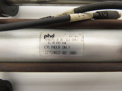 PHD SDB25X8-GI-H47-J2-J6-M-PB Linear Guided Pneumatic Air Cylinder 8" Stroke