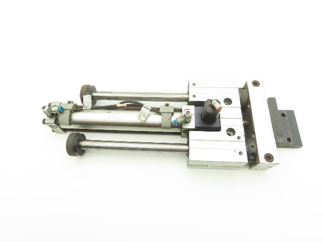 PHD SDB25X8-GI-H47-J2-J6-M-PB Linear Guided Pneumatic Air Cylinder 8" Stroke