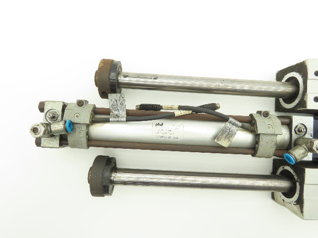 PHD SDB25X8-GI-H47-J2-J6-M-PB Linear Guided Pneumatic Air Cylinder 8" Stroke