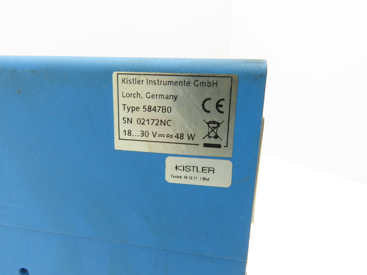 Kistler 5847B0 maXYmos NC Process Monitoring System MEM Measurement & Evaluation