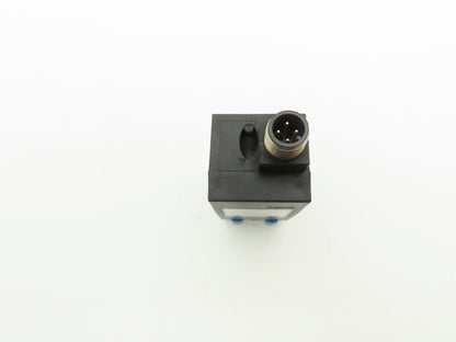 Festo SDE1-D10-G2-MS-L-PI-M12 Pressure Sensor Digital Display 15-30 VDC 1-10 BAR