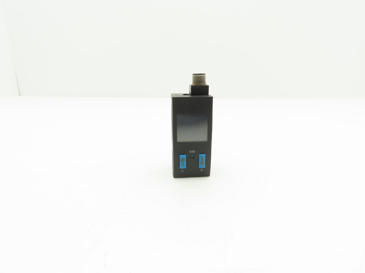 Festo SDE1-D10-G2-MS-L-PI-M12 Pressure Sensor Digital Display 15-30 VDC 1-10 BAR