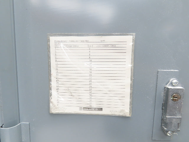 Square D NF442L2C NF Panelboard Breaker Box 250A 600Y/347V 3PH 4W 42 Circuit