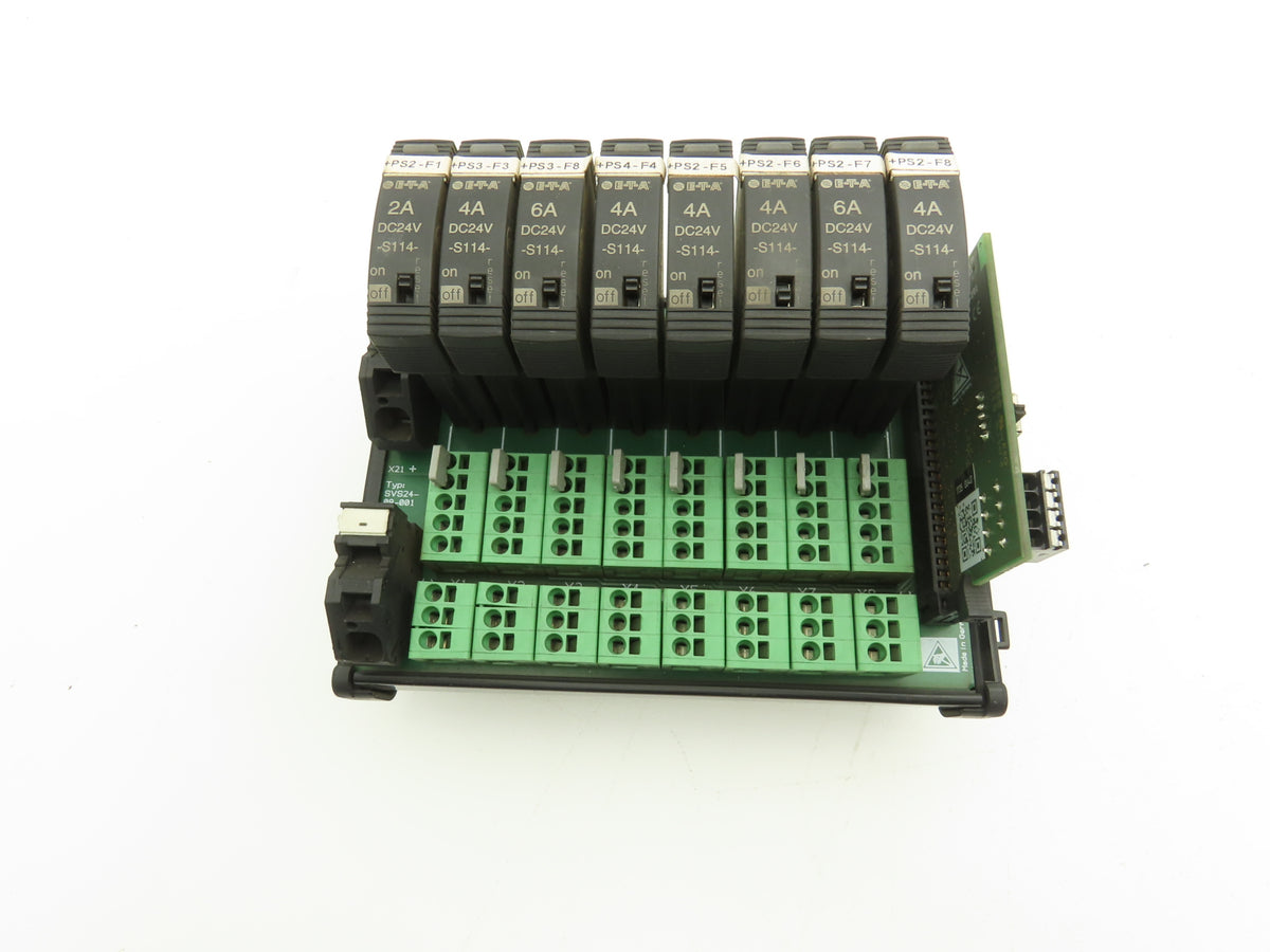 E-T-A SIGMO-24-001 SVS24-08-001 Circuit Protection/ Electronic Overcurrent Board