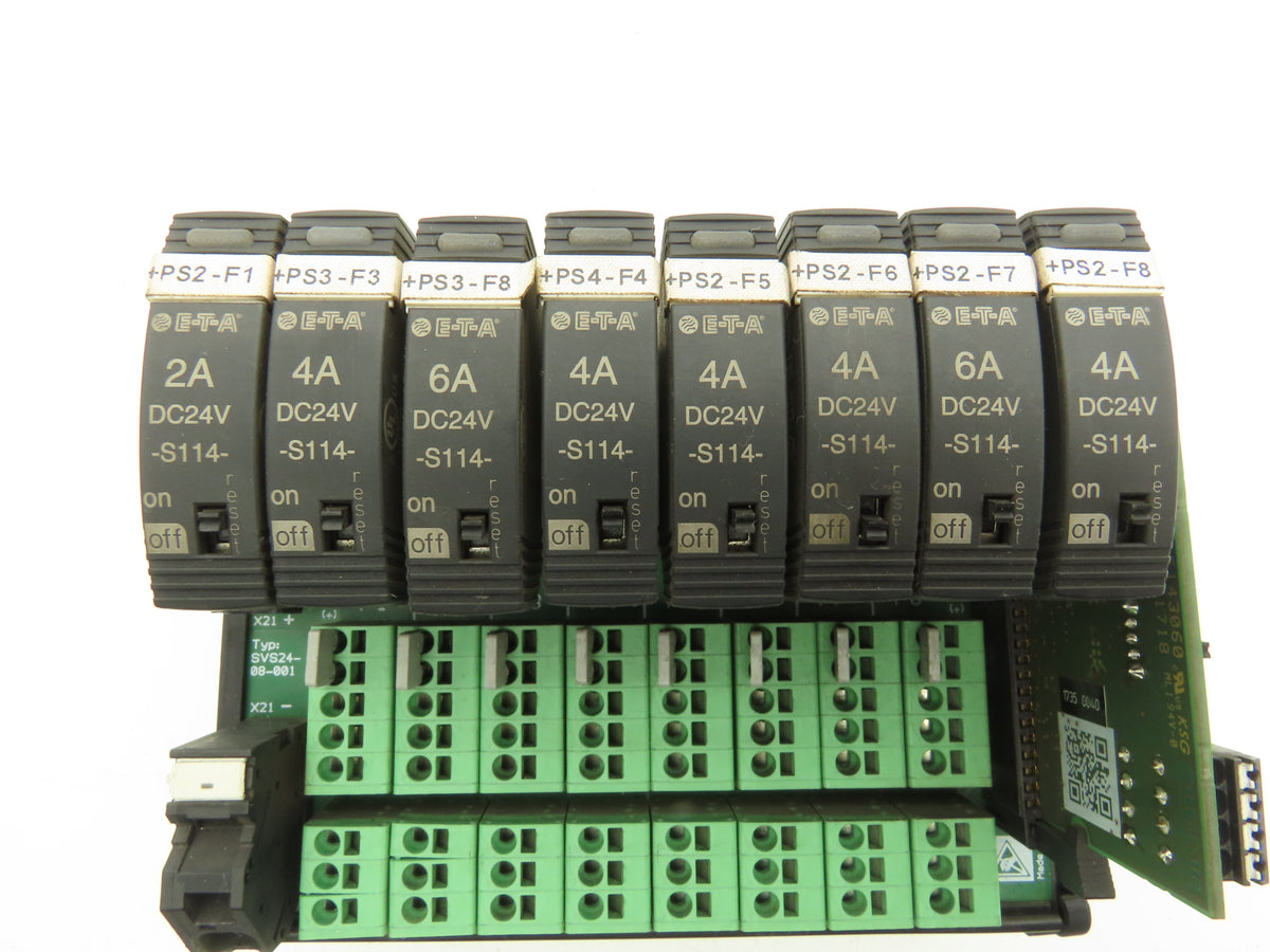 E-T-A SIGMO-24-001 SVS24-08-001 Circuit Protection/ Electronic Overcurrent Board
