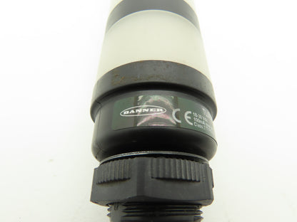 Banner TL504AKQ 50mm Light Stack Tower Multi Color 18-30 VDC 4 Segment 4/Pin M12