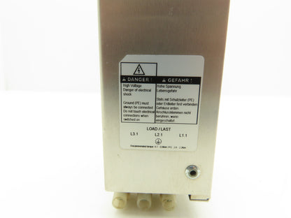 Rexroth R911286918 NFD03.1-480-016 Power Line Filter 3 Phase 480VAC 16A 50-60Hz