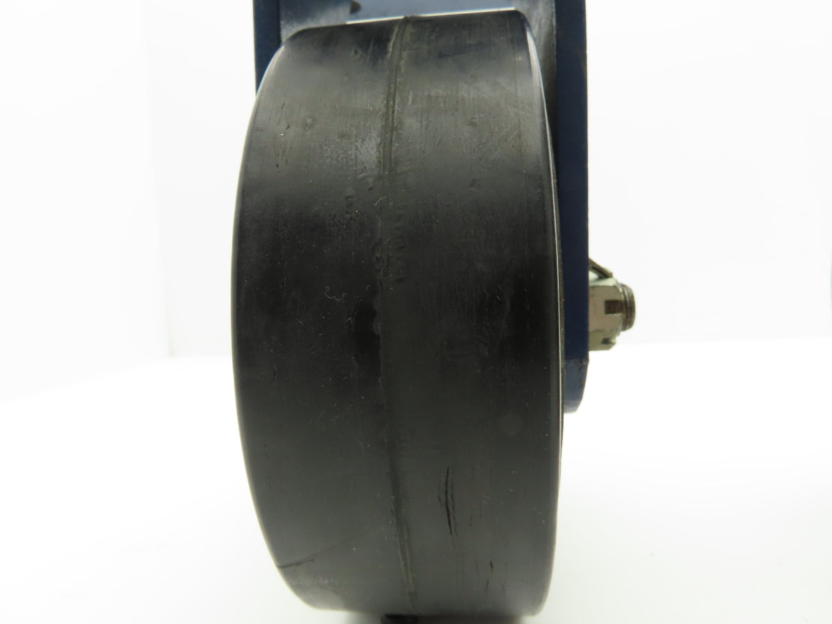 RWM A-1187 Caster Wheel 8" x 2-1/2" Cast Iron Wheel Polyurethane Tire Lot of 2