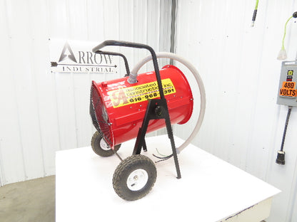 Chromalox DRA-30-43 Electric Salamander Heater 30 KW 480V 3 Phase 30.3 Amps