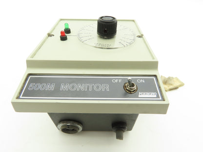 Foxboro 500M-A0035K Conductivity & Resistivity Monitor/ Analyzer 120 VAC