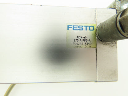 Festo ADN-40-275-A-PPS-A Pneumatic Air Cylinder 40mm Bore 275mm Stroke