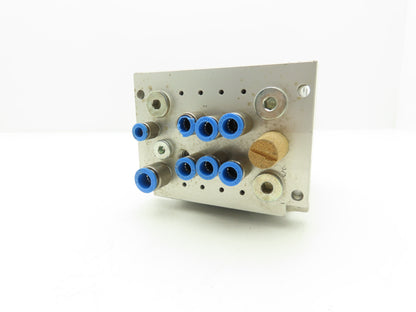 Festo 011387 Pneumatic 4 Valve Assembly 161 360 T302/162 550 Air Manifold