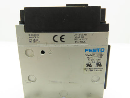Festo 011387 Pneumatic 4 Valve Assembly 161 360 T302/162 550 Air Manifold