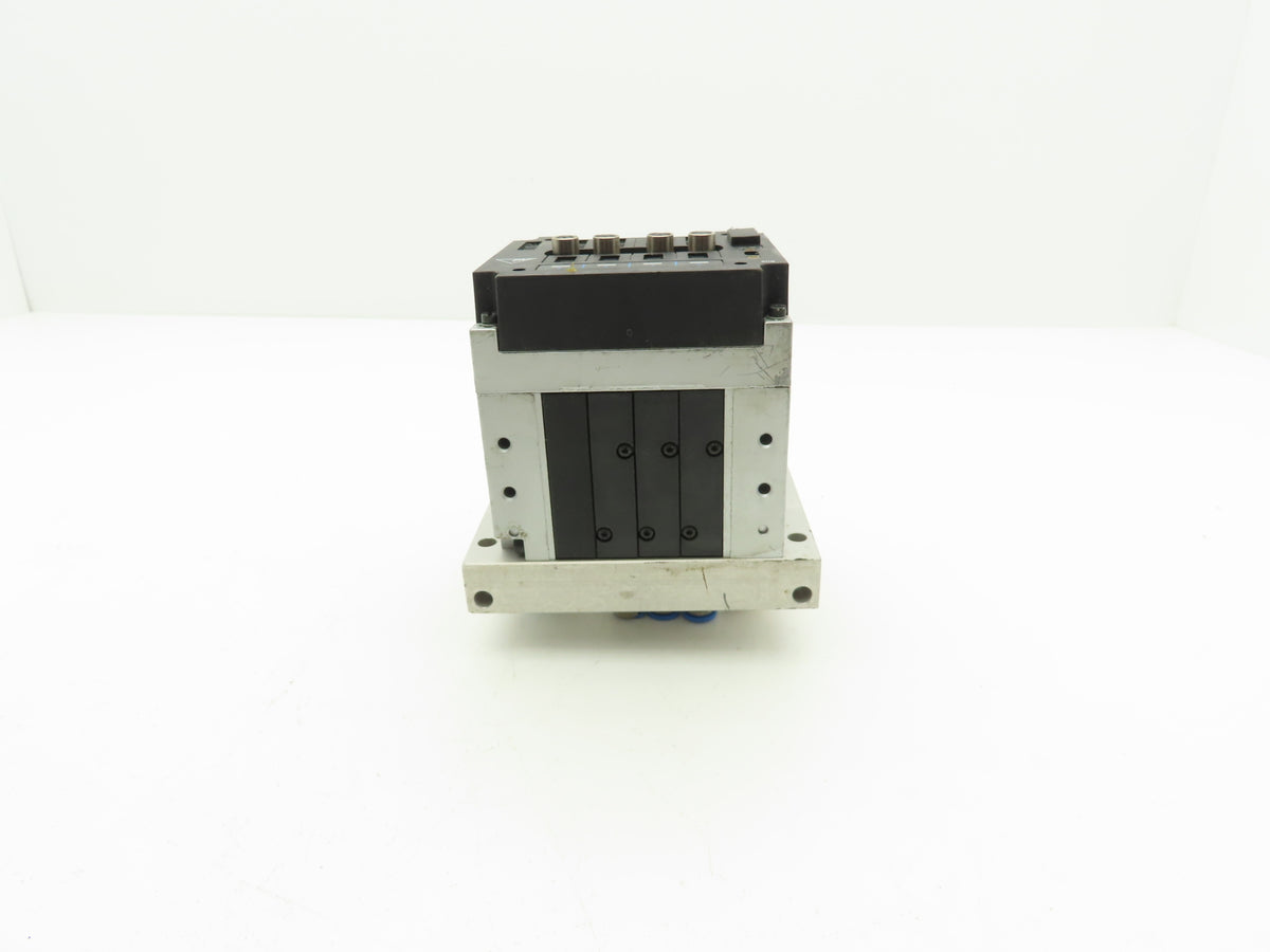 Festo 011387 Pneumatic 4 Valve Assembly 161 360 T302/162 550 Air Manifold