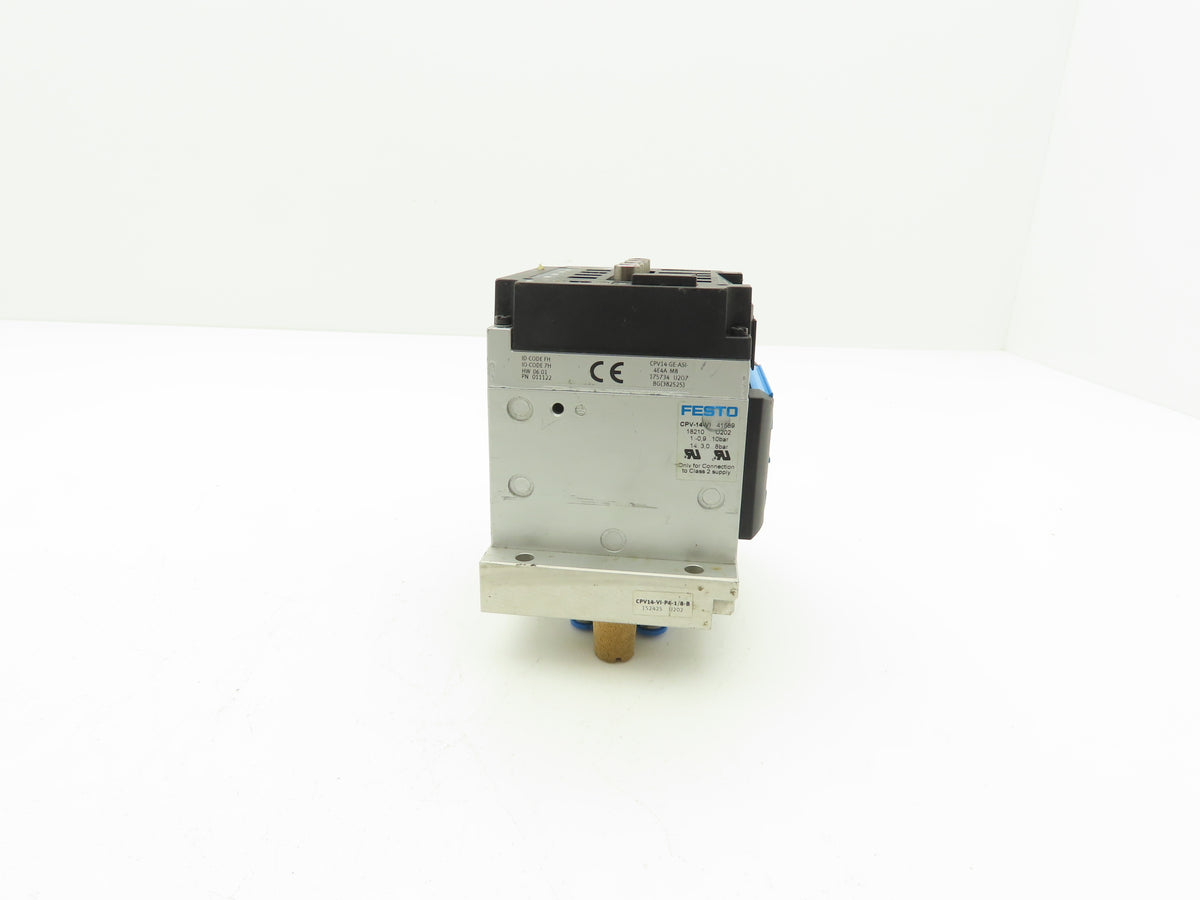 Festo 011387 Pneumatic 4 Valve Assembly 161 360 T302/162 550 Air Manifold