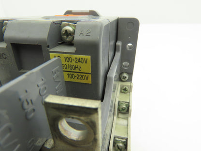 Benshaw RSC-125 Motor Starter Contactor 120A 600V 3 Pole 3PH 120/240V Coil