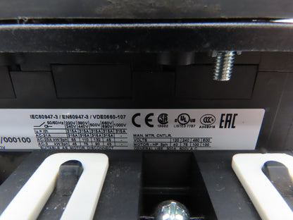 Eaton P5-315/EA/SVB-SW Motor Disconnect Manual Motor Controller 315A 600VAC