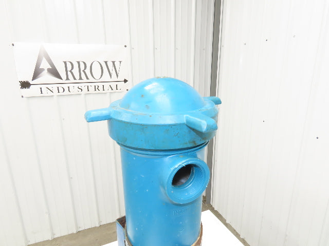 FSI X-100 Plastic Polypropylene Basket Strainer X01 #1 Bag Filter 2"NPT *Read*