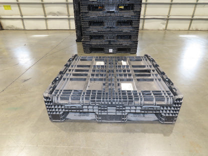 Orbis 48x 44.5" Collapsible Bulk Container Bin BulkPak 28.7cu-ft Stackable *Read