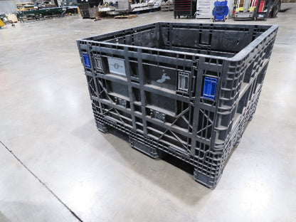 Orbis 48x 44.5" Collapsible Bulk Container Bin BulkPak 28.7cu-ft Stackable *Read
