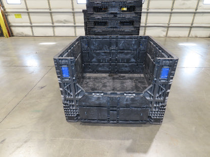 Orbis 48x 44.5" Collapsible Bulk Container Bin BulkPak 28.7cu-ft Stackable *Read