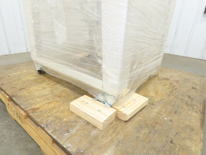 Plastic Process DH-120USDG Drying Hopper Stainless Steel 140lbs Discharge