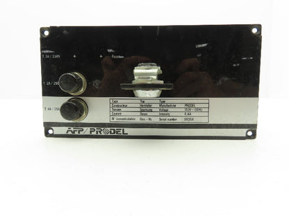Sogem-Leo-Par EN 60742 AFP Prodel Power Supply 120 VAC 60 Hz Secondary 24V