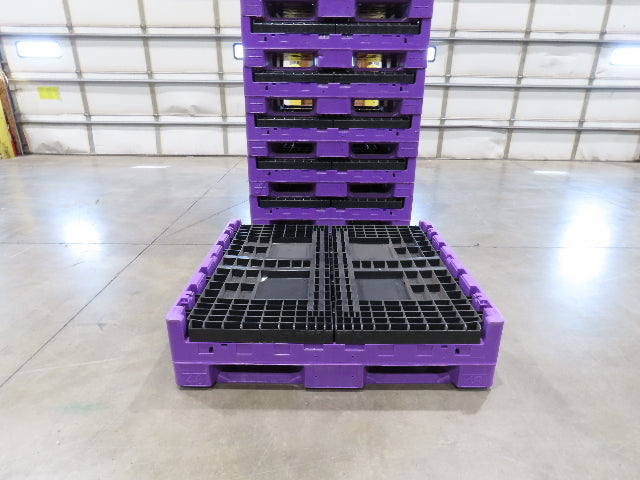 Monoflo 48"x 44.5" Collapsible Bulk Container Bin 28.9cu-ft 1800Lbs Stackable
